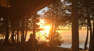 Sunrise/Sunsets on Brevort Lake